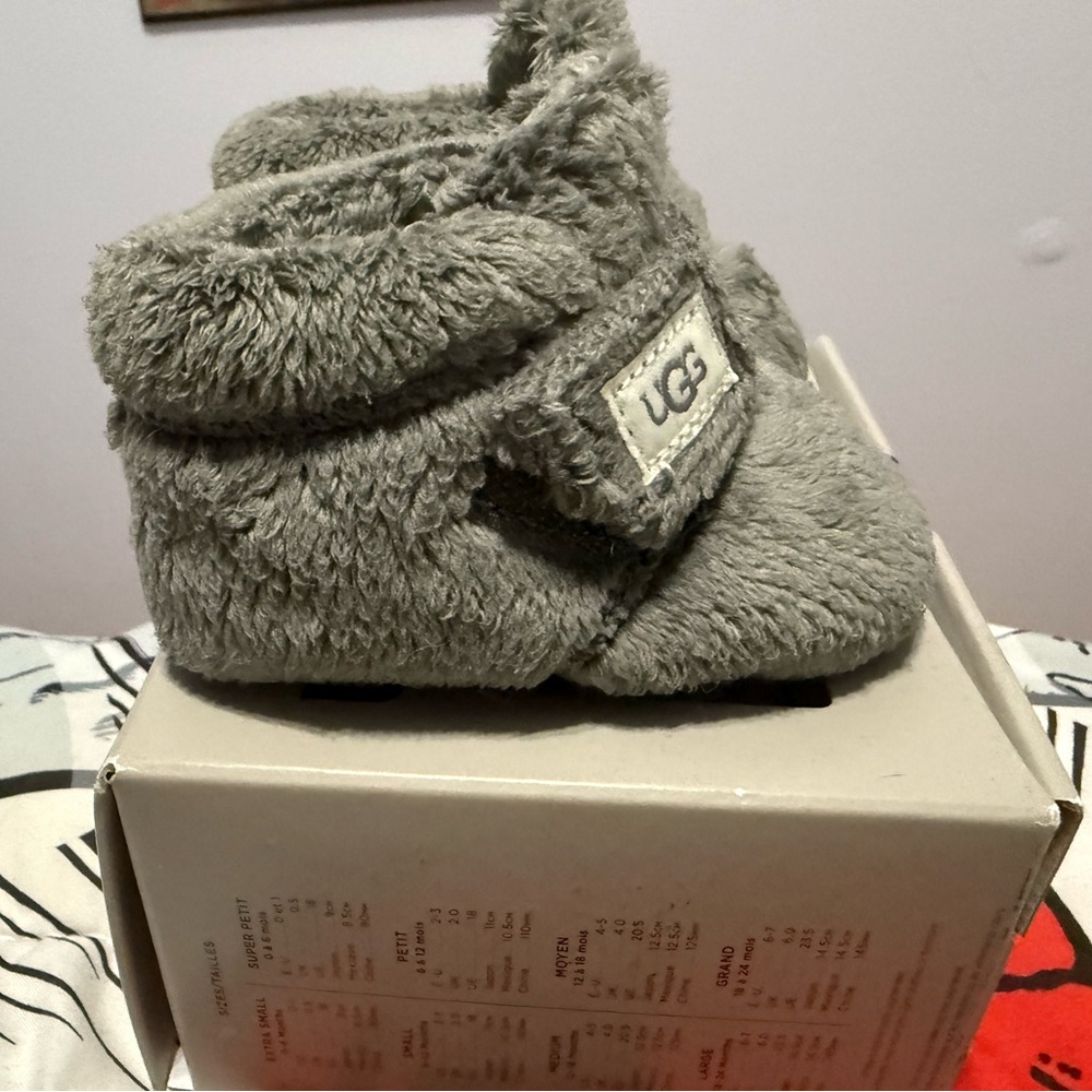 UGG Gray Infant Booties